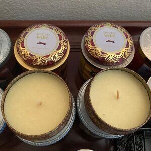 Spiced Wine Perfumed Candles (Set of 2)